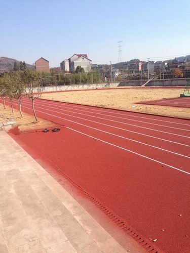 新疆塑胶跑道厂家#塑胶跑道一平方多少钱 