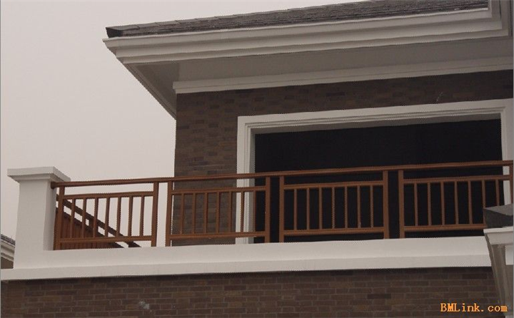 广州锌钢仿竹子篱笆护栏厂 佛山木纹护栏 