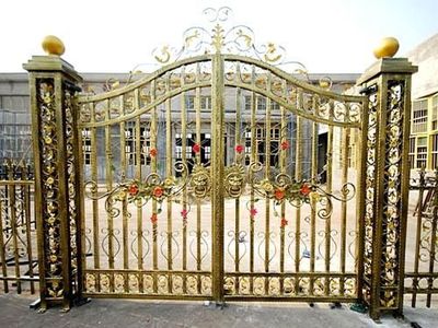 惠州惠阳铁艺大门厂家 