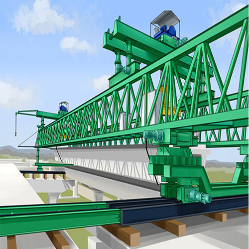 云南昆明架桥机出租厂家现场安装200吨架桥机
