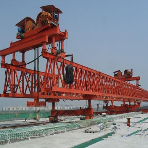 山东济宁架桥机租赁公司铁路架梁轨道铺设