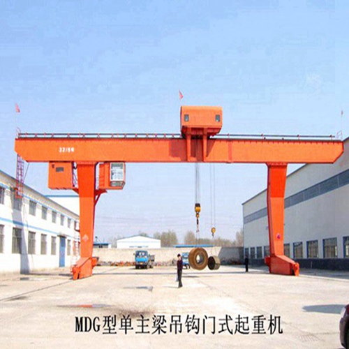浙江杭州龙门吊租赁厂家MDG型单梁吊钩门机货场用