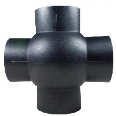 HDPE排水管件180°球形四通