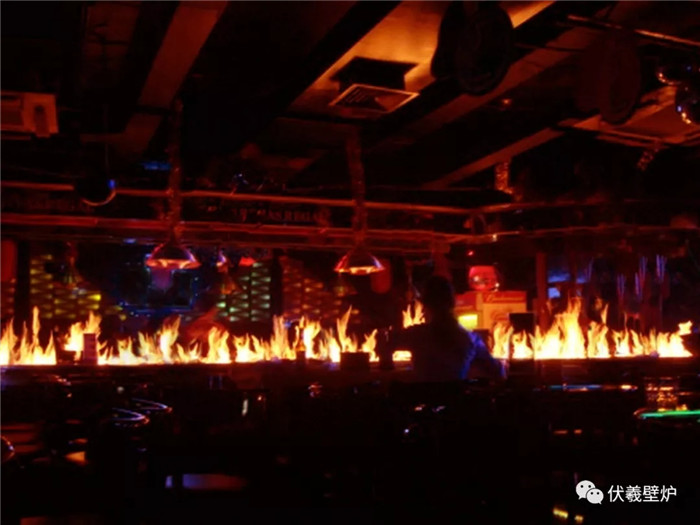 广州酒吧壁炉外滩酒吧吧台壁炉 