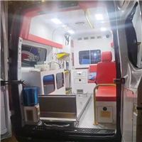 大庆到尚志带呼吸机救护车出租