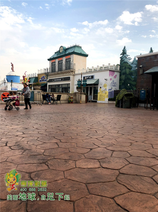 睿龙厂家中国供应混凝土压模地坪施工 