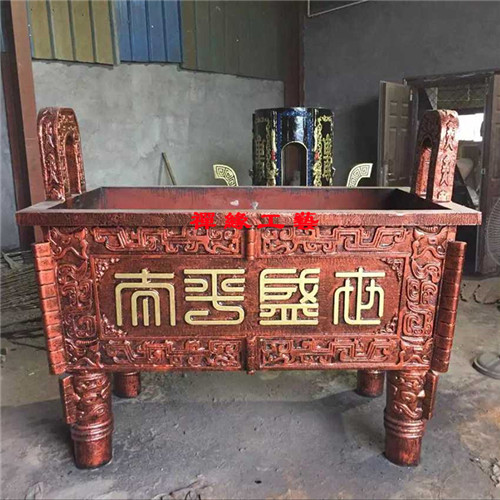 长方形铸铁香炉价格