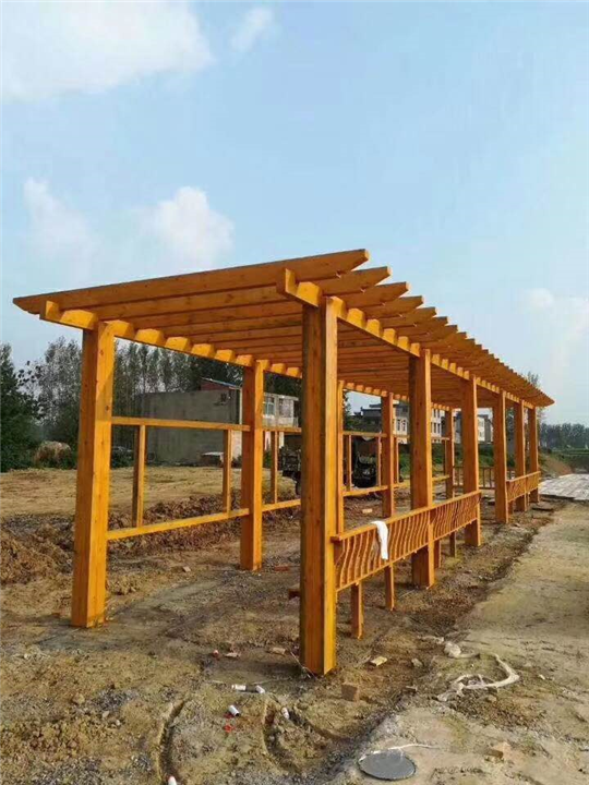 临汾防腐木花架