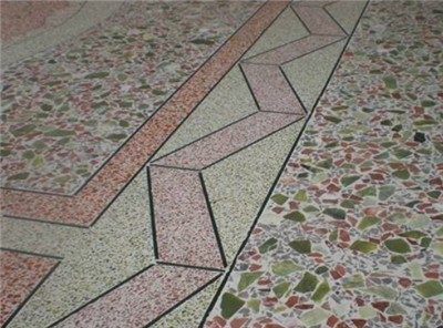 昆明水磨石地面_水磨石地板