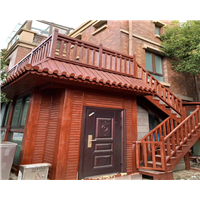 中山防腐木护栏