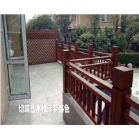 湛江防腐木护栏