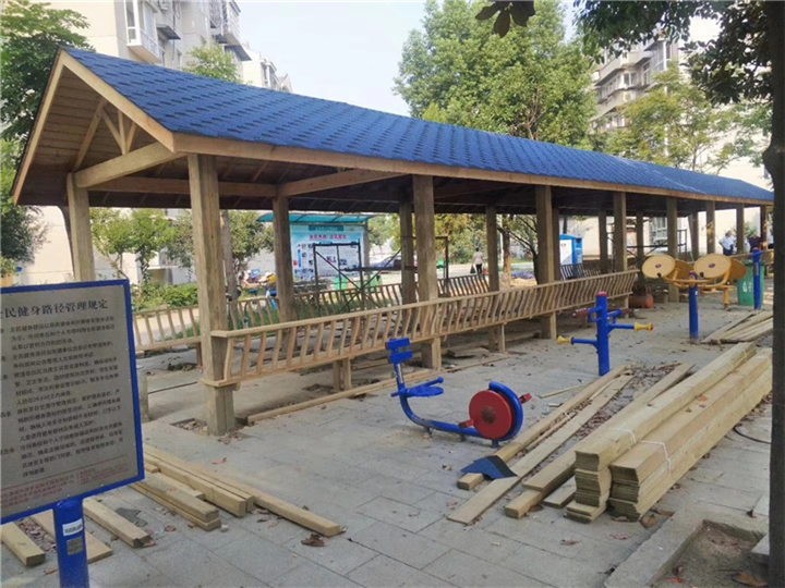 三门峡防腐木长廊厂家