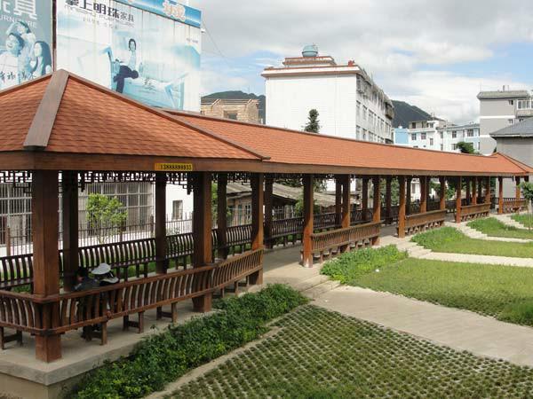 乐平防腐木木长廊