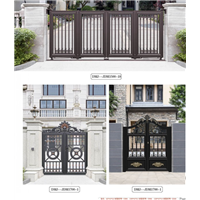 荆州高端庭院门定制厂家