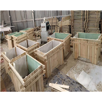 北京防腐木花箱1