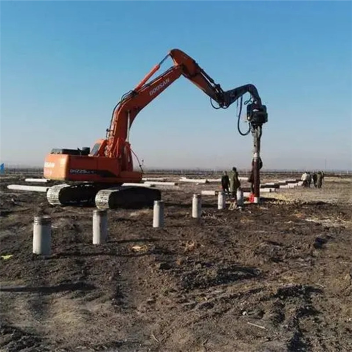 太阳能光伏钻桩广东太阳能光伏打孔工程队