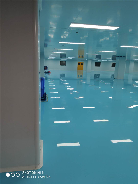 珠海某化妆品厂自流平 