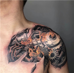 孝感写实纹身13