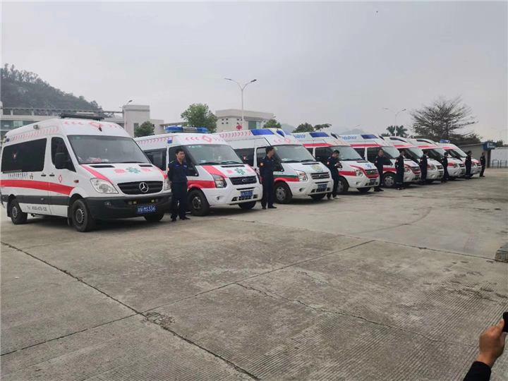 贺州玉林救护车租赁   贺州120出租