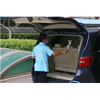 爱卫士为中国检验验证有限公司进行车内除甲醛 