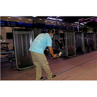 爱卫士为中体盛世国际健身进行室治理甲醛 