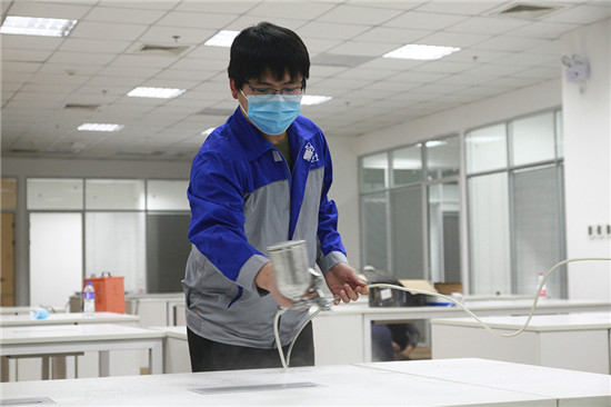 爱卫士对美特斯邦威营运中心进行全面甲醛治理