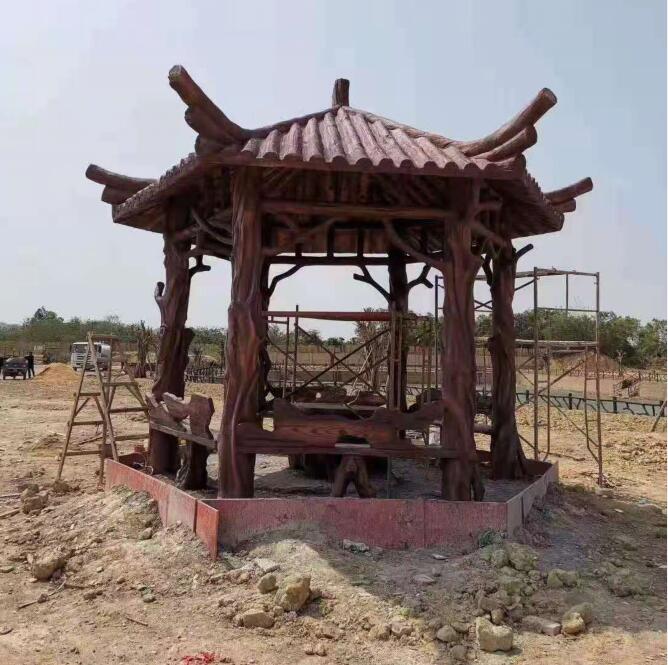 深圳假山假树施工h江门塑石假山施工