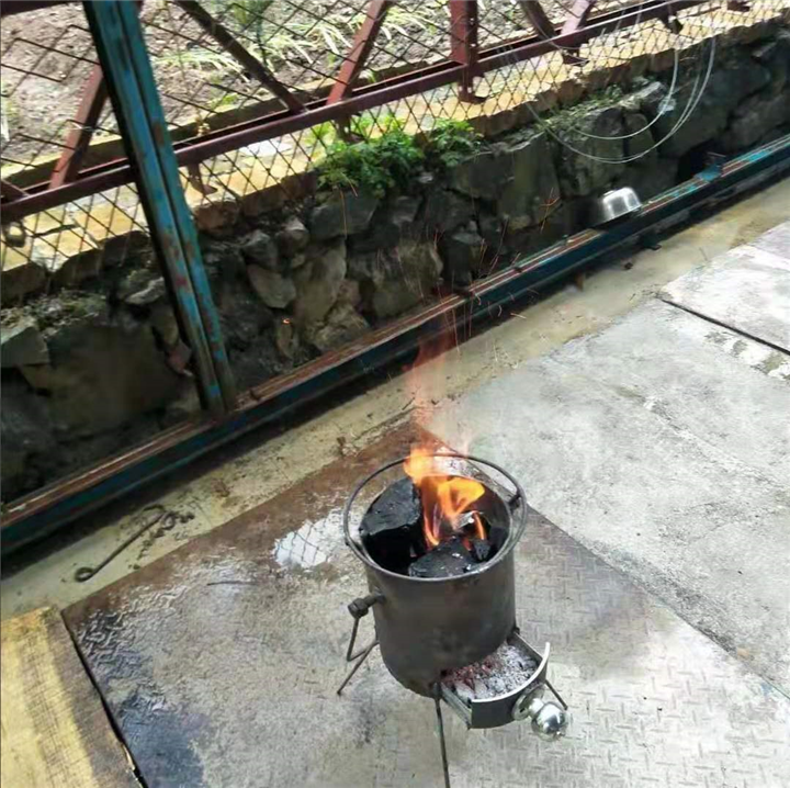 户外易燃耐烧环保原木炭