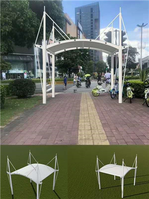 通道遮阳棚