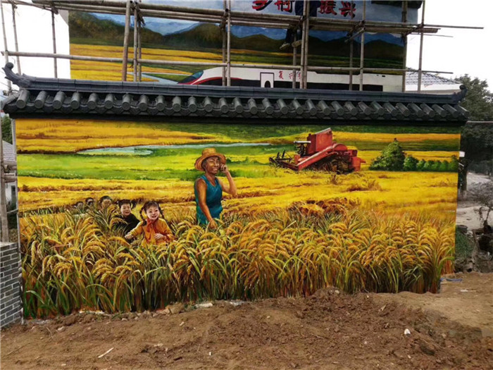 宁波文化墙绘画公司