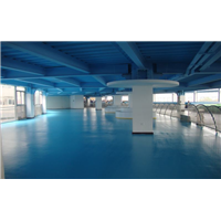 峰峰矿悬浮地板施工