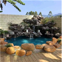 湘乡假山鱼池h韶山塑石假山h沅江塑石假山