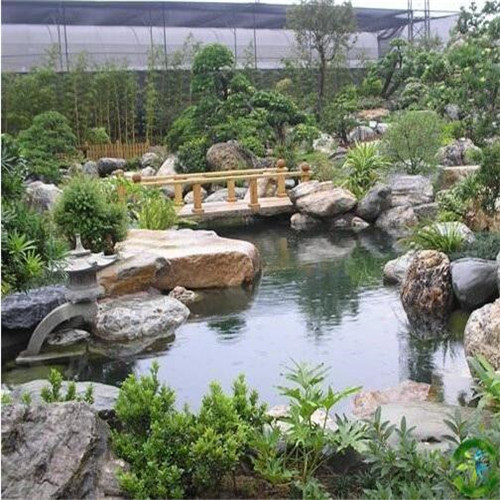 福清假山鱼池h玉屏假山瀑布h通海塑石假山