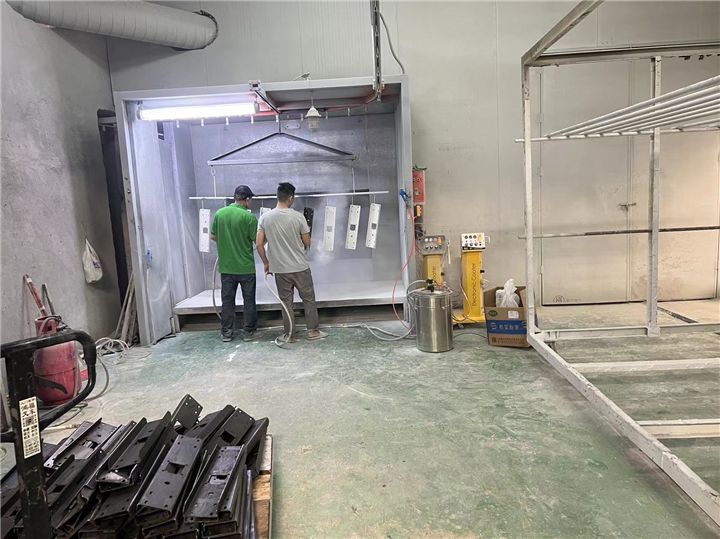 粉末静电喷枪的喷涂包复工作整体过程介绍
