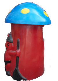 新奇环卫垃圾桶/小雪人环卫垃圾桶