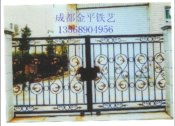 四川铁艺大门-成都铁艺门 