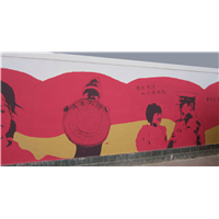 克拉玛依酒店装饰画-