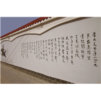 和田墙绘- 喀什墙绘-