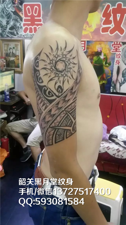 韶关化妆美甲/韶关专业纹身找黑月堂