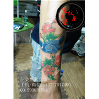 韶关纹身黑月堂作品04