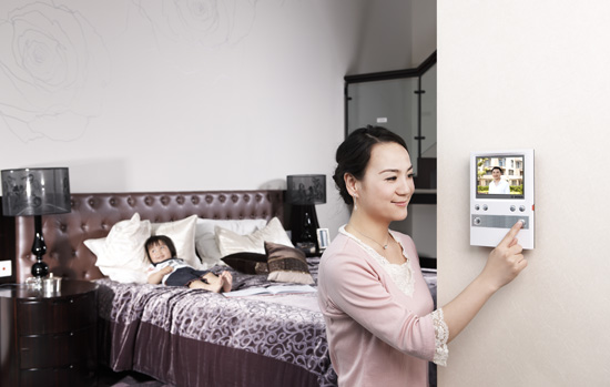 可视对讲彩色分机