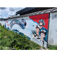 宁波3d立体画墙绘