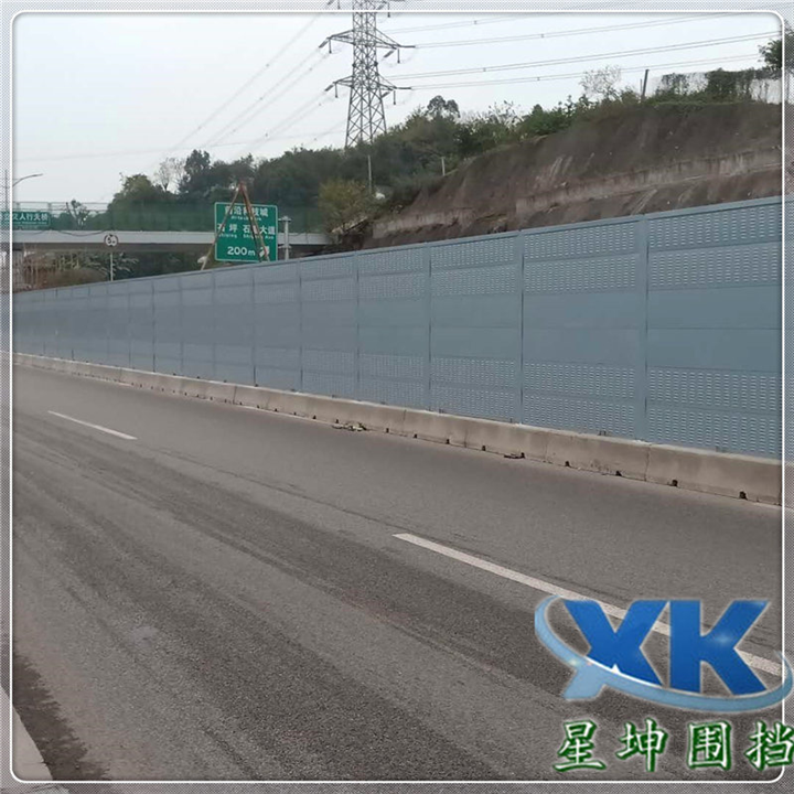 重庆声屏围挡：铁路声屏障的组成 