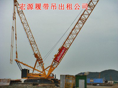 90吨履带吊出租to泉州履带吊出租 