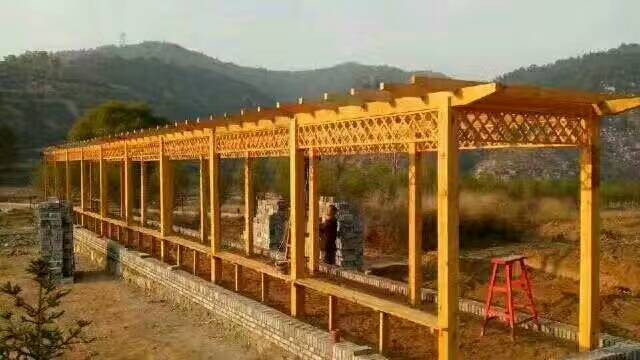 集宁防腐木凉亭