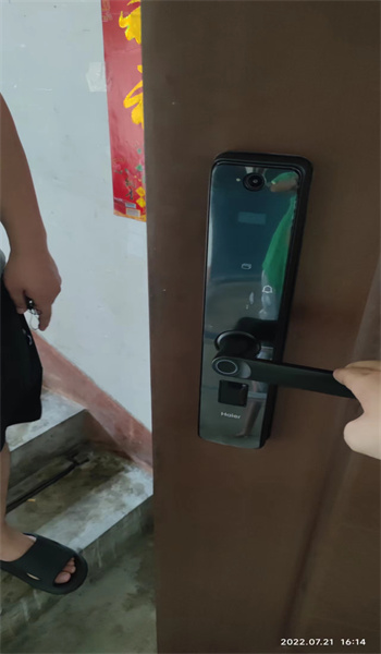 峨眉山开防盗锁