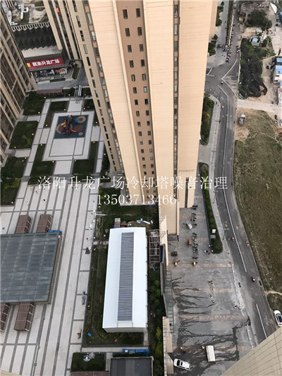 洛阳升龙广场冷却塔噪音治理 