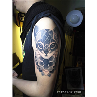 黑白纹身作品（11） 