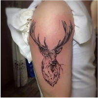 黑白纹身作品（3）