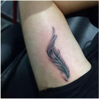 黑白纹身作品（5） 